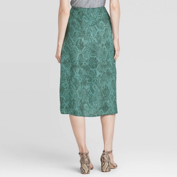 A New Day Snake Print Midi Skirt size XXL (13) - Picture 2 of 7